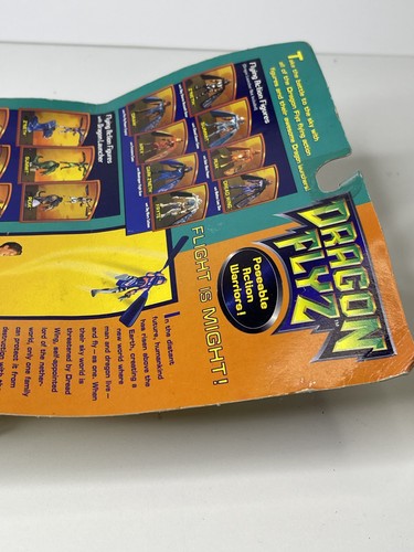 Vintage 1996 Galoob Dragon Flyz Peak Figure Sealed New MOC - Picture 5 of 11