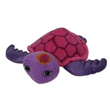 First Main Fanta Sea Tallulah Turtle Plush Purple Pink Glitter Sparkle Toy 7 in