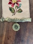 needlepoint floral bell pull — photo 2