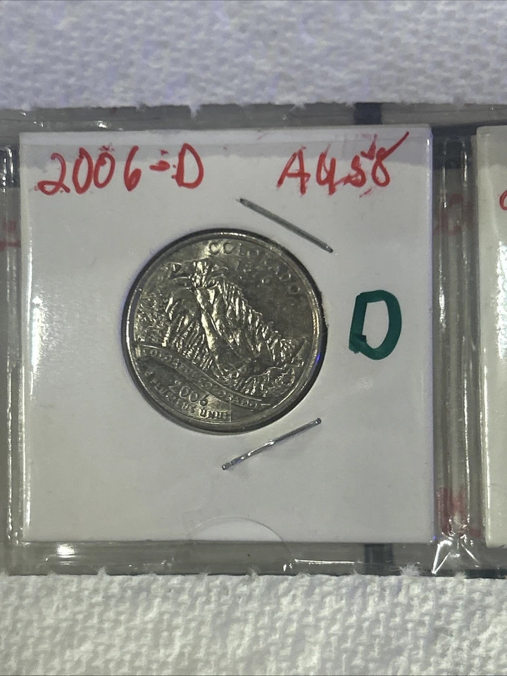 Three Coin Set 2006 Colorado PD And S. The S Is A Proof. - Image 3 of 4