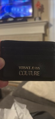 Versace Jeans Couture Cardholder Card Case Wallet Black