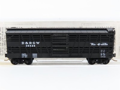 N Scale Micro-Trains MTL 35090 D&RGW Rio Grande 40' Despatch Stock Car #36428