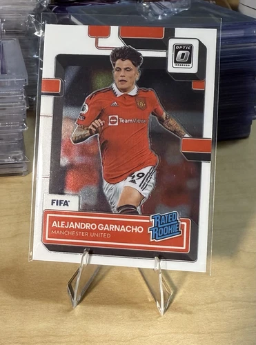 2022-23 Panini Donruss - Rated Rookie Optic #199 Alejandro Garnacho (RC)