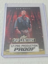 Marketplace image: 2026 Pop Century SAM NEILL SUPERFRACTOR 1/1 Jurassic Park 🦖 Non Auto Version SP