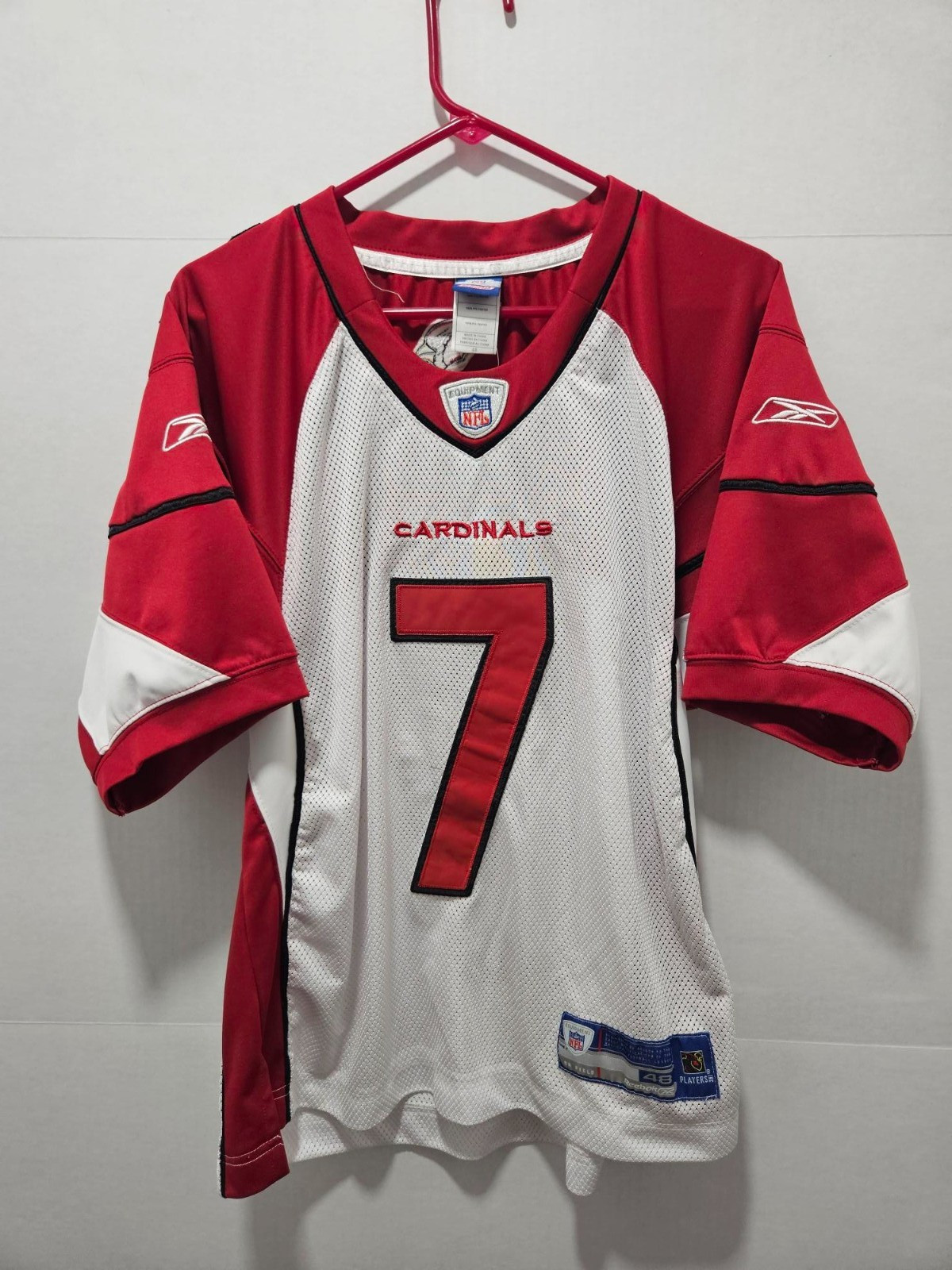Vintage Reebok Arizona Cardinals Matt Leinart #7 Stitched NFL Jersey Mens 48 L