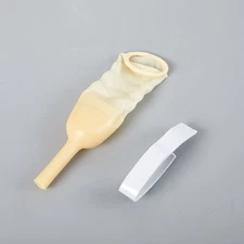 Men Urinals Latex Urine Collector Bedridden Urinary Incontinence Drainage Bag