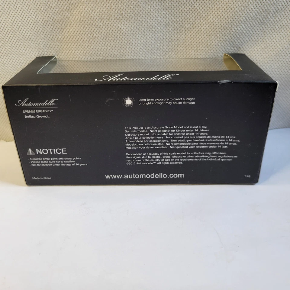 1/43 1932 Duesenberg J Murphy-Bodiea Torpedo Convertible Coupe Automodello.  - Image 3 of 4