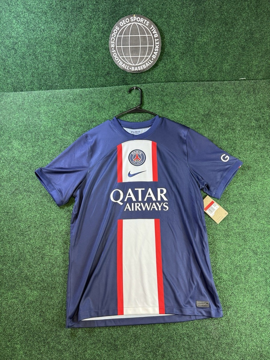 Nike 22/23 Paris Saint Germain Kylian Mbappe Home Jersey Men's L
