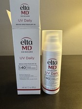 Elta MD UV Daily Facial Sunscreen SPF 40 1.7 oz 48 g Full Size NIB EXP 5/27