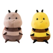 Soft Plush Ladybeetle Toy For Toddlers Adult Birthday Gift Home Decoration