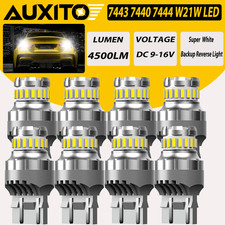 Auxito 1157 3157 7443 Led Turn Signal Light Bulbs Canbus Anti Hyper Flash Amber