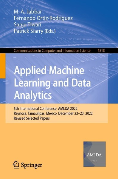 Applied Machine Learning And Data Analytics M. A. Jabbar-image