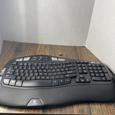 Logitech K350  Y-RBN90  Wireless Comfort Wave Ergonomic Keyboard W/ UNIFY USB