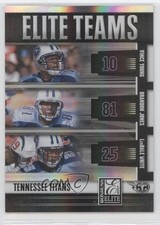 2007 Donruss Elite Teams Black /800 Brandon Jones LenDale White Vince Young 0a7