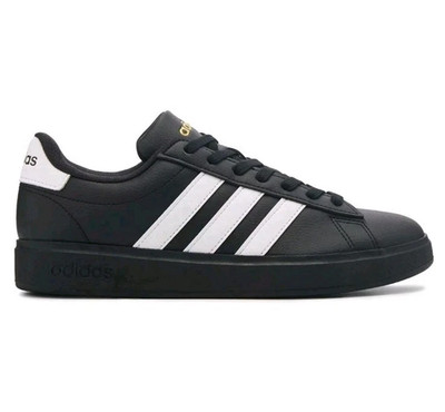 Adidas Grand Court 2.0 Shoes Mens Black White Outdoor JR0546