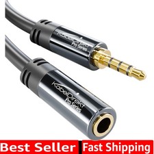 Headset Extension Cable   10ft   Headphone Extension Cord with Break-Proof Me...