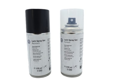 Original Audi VW Seat Skoda Lackspray Set LC9X deep-black LLS0P6C9X