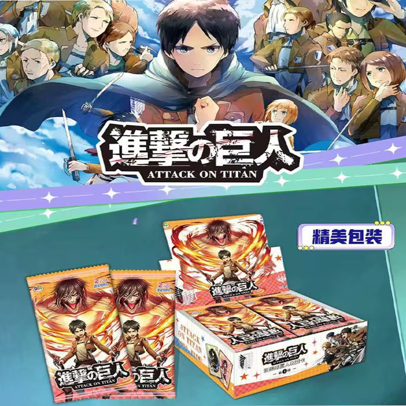 Attack On Titan Premium 30 Pack Booster Box Trading Card CCG Anime