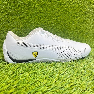 Puma SF Drift Cat 5 Ultra II Boys Size 6.5Y White Running Sports Shoes Sneakers