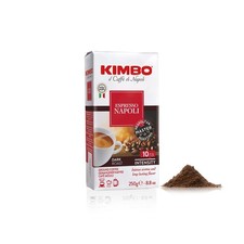 Kimbo Coffee Espresso Napoli Ground 250g Italian Medium Dark Roast Ground Coffee 35.60 per kilo