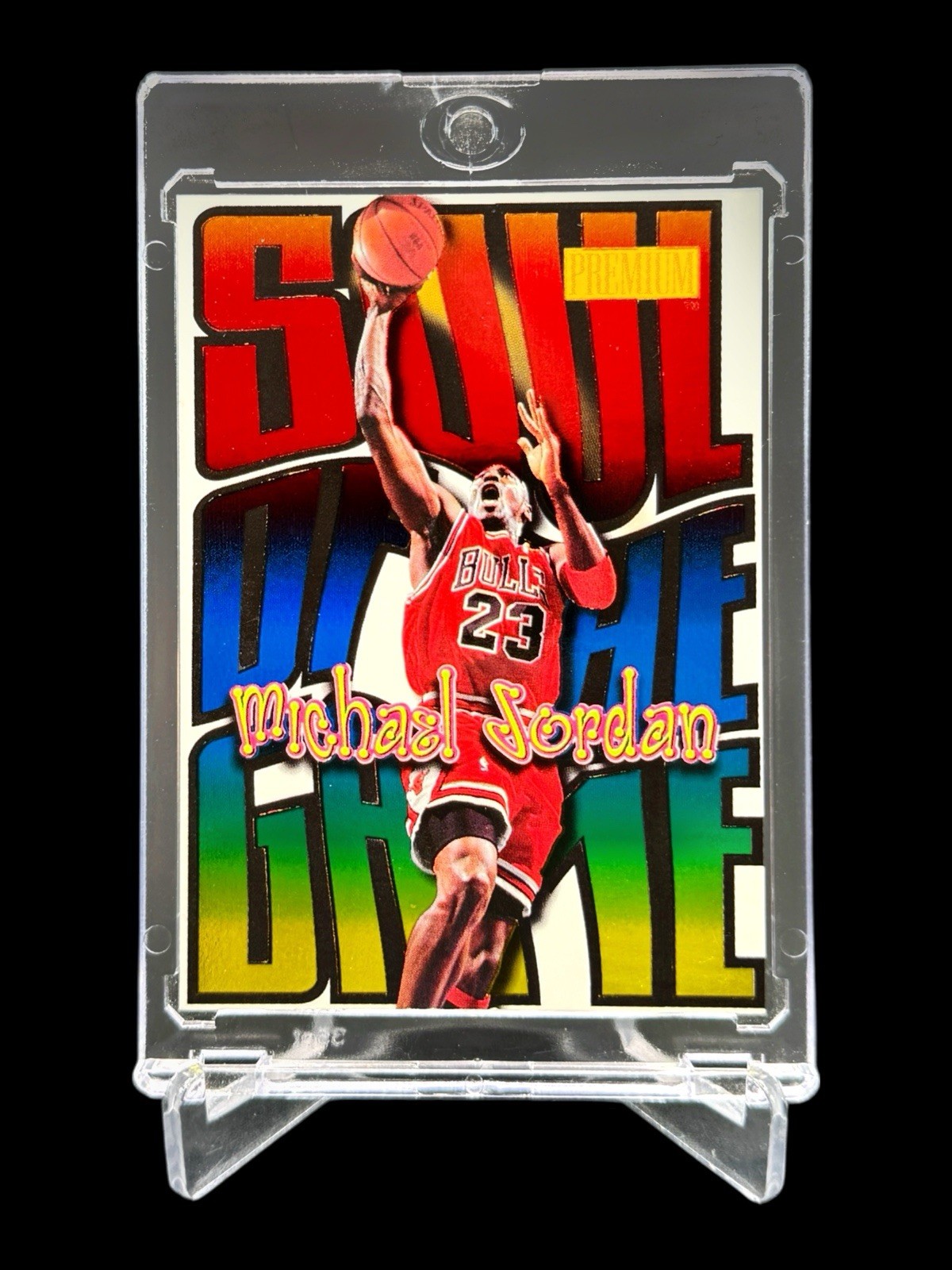 Premium Michael Jordan Skybox 1998-99 0 #23 - Soul Game Basketball 