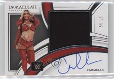 2022 Panini Immaculate WWE Premium Memorabilia 37/99 Carmella #PM-CML Auto 0yx7