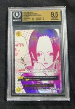 One Piece Beckett Graded 9.5 OP14-118 You'll Frighten Me... Box Shipping