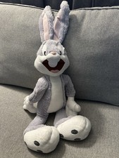 Warner Brothers Bugs Bunny 1989 Vintage Plush Stuffed Animal Doll 28"