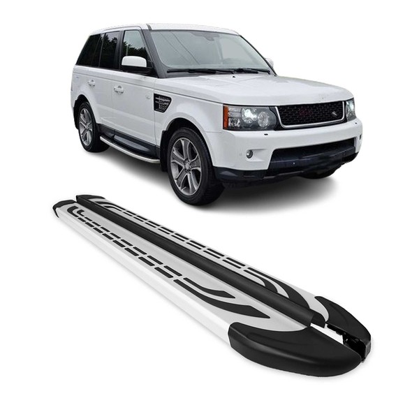 Trittbretter Seitenschweller Seitenbretter FüR Range Rover Sport 2005-2013 Alu-image
