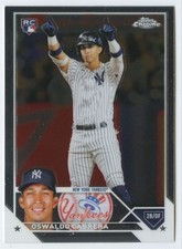 2023 Topps Chrome #69 Oswaldo Cabrera RC - Rookie Card Yankees NM-MT ID ID:49049. rookie card picture