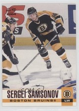 2003-04 Pacific Red Sergei Samsonov #30 nq3