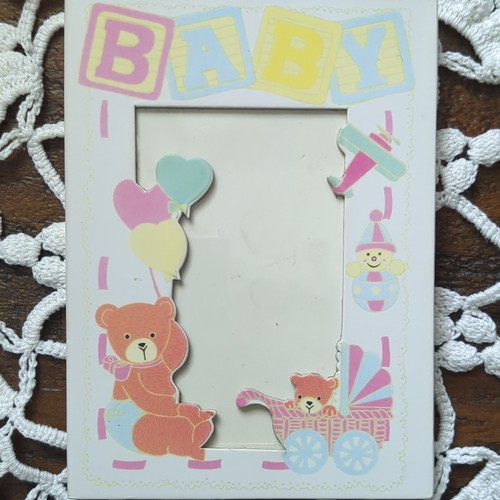 Vintage Teddy Bear Baby Photo Album 24 Photo Vintage Nursery