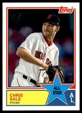 2018 Topps 1983 Baseball All-Stars Chris Sale Boston Red Sox #83AS-6