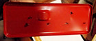 ANTIQUE RED FARM MASTER EGG SCALE KITCHEN HARDWARE — photo 4