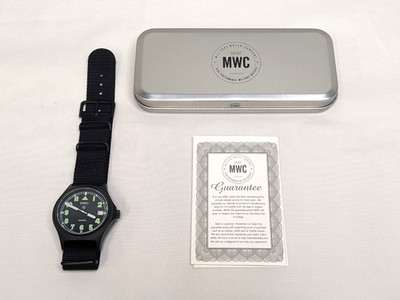 MWC G10 200M 2024 Black PVD Military Watch NSN 6645-99-493-1283D - NEW