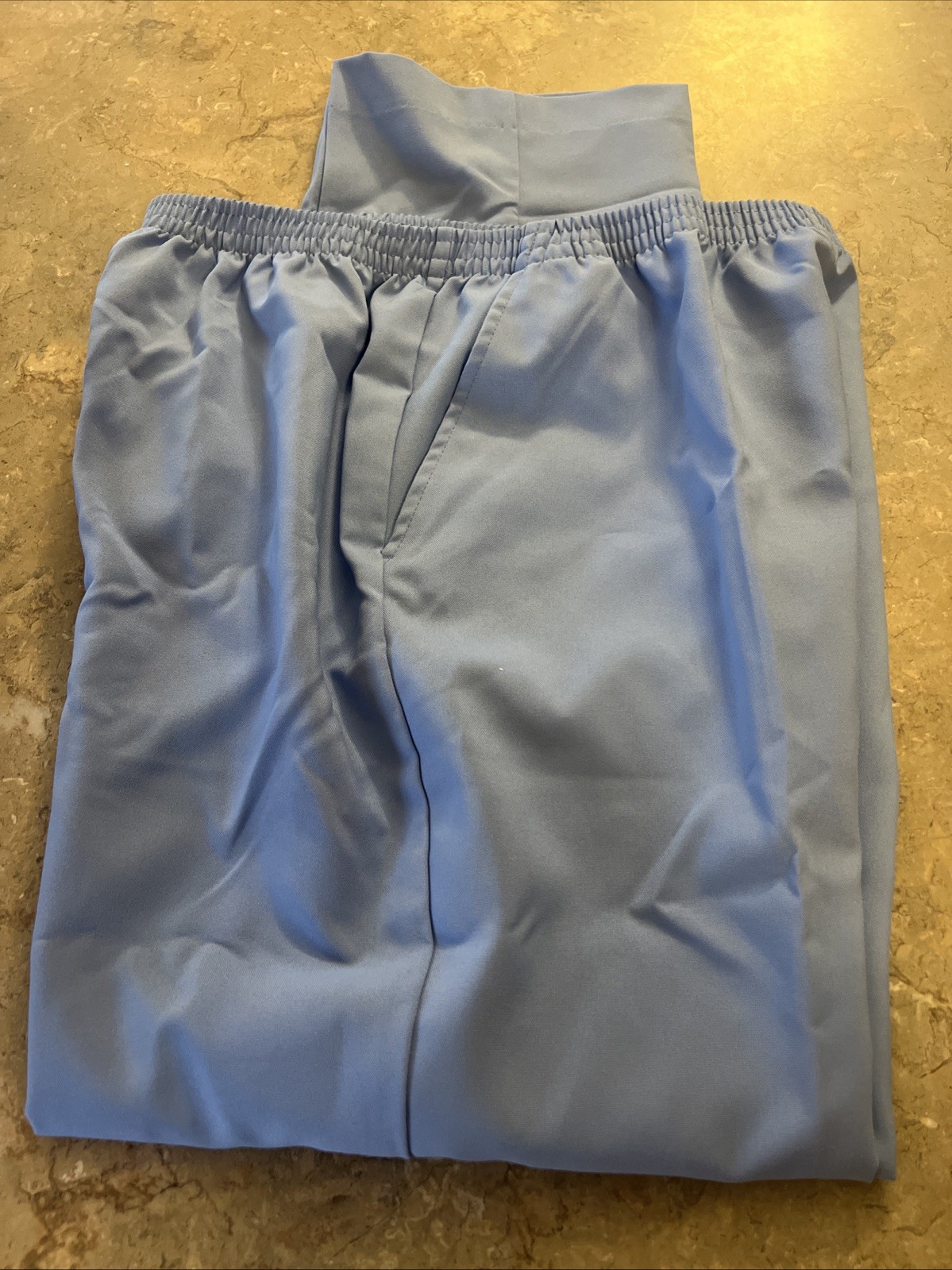 Women's Blue Blair Sz 18P Elastic Waist Pull On Pants W Pockets