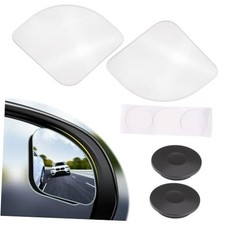 2Pcs Blind Spot Mirror for Car, HD Glass Frameless Convex 360 Wide Angle