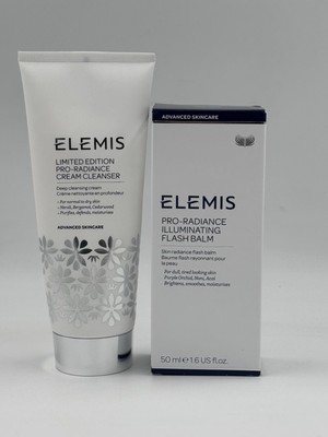 Elemis Pro-Radiance Illuminating Flash Balm 50ml & Cream Cleanser 200ml Set