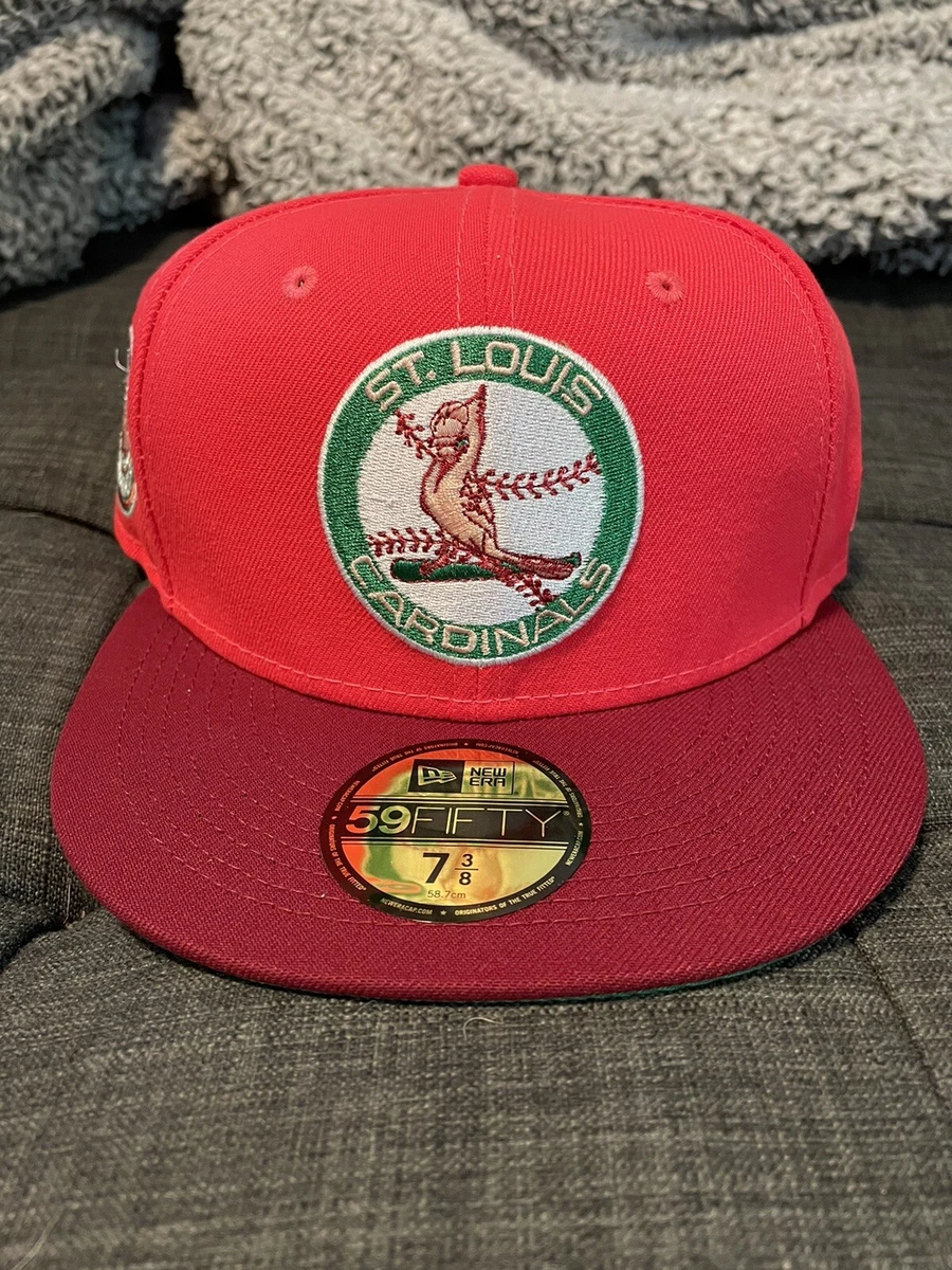 Men's New Era St. Louis Cardinals Cooperstown Collection Retro 59FIFTY  Fitted Cap