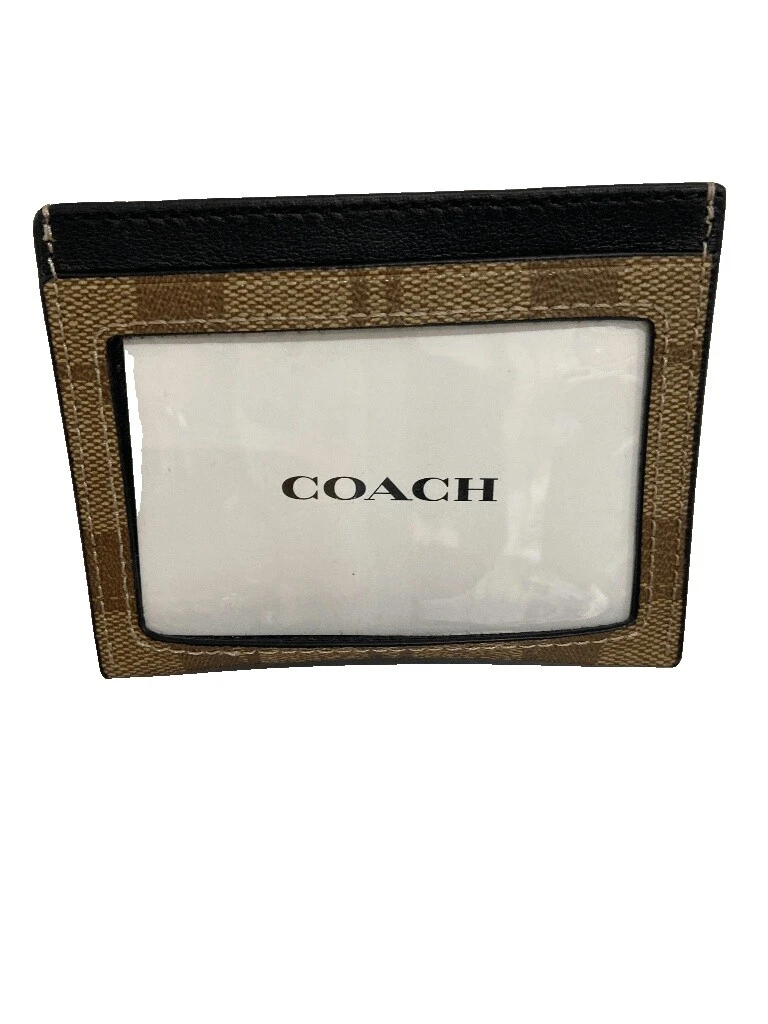Coach Canvas ID & Badge Holders for Men