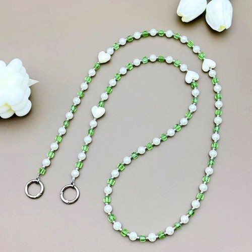 Universal Flower Phone Strap Cute Flower Bead Phone Lanyard Bag - Photo 25 sur 27