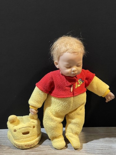 Ashton Drake Tiny Miracles Doll Night Night Pooh Fiorenza Biancheri 2007 - Picture 6 of 15