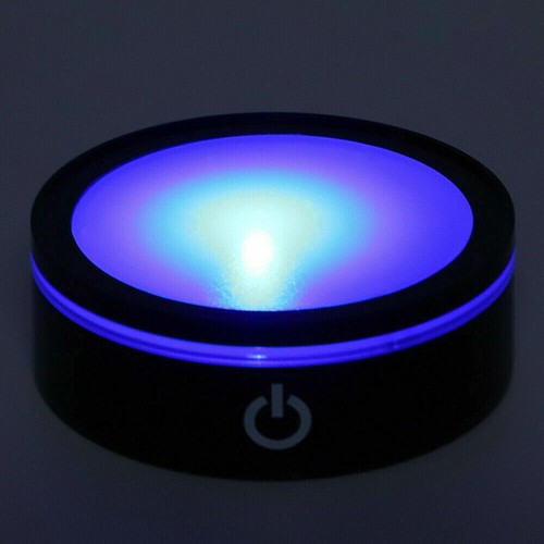 LED Light Base with Sensitive Round Stand Display for 3D Crystal Glass - Picture 4 of 10