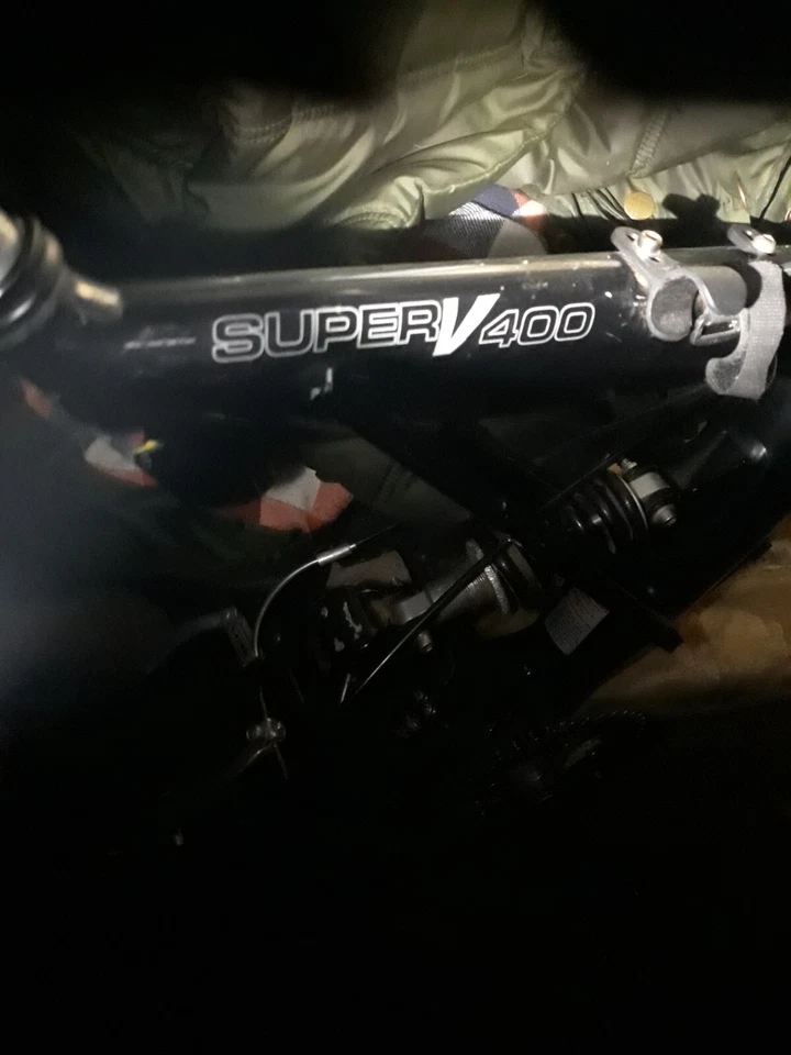 Горный велосипед ручной работы Cannondale Super V400 SL BackShock США. 1996 винтажный - Изображение 4 из 4