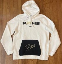 Nike Men's Coach Prime Deion Sanders 2.0 Club Fleece Pullover Hoodie NWT Medium