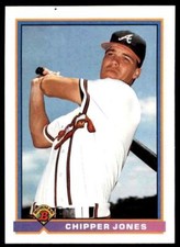 1991 Bowman #569 Chipper Jones RC Rookie Atlanta Braves Baseball Card NM-MT