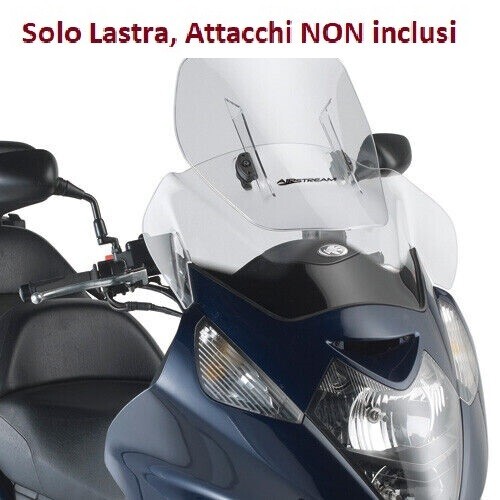 KAPPA Parabrezza Scorrevole + Attacchi Per Honda Silver Wing 600 ABS 2001-2009 - Foto 1 di 3