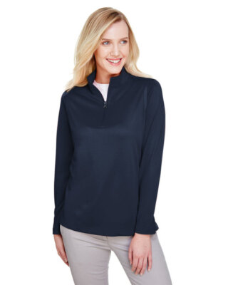 Harriton M748W Ladies Advantage Snag Protection Plus Quarter-Zip