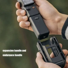 For Pocket 3 Expansion Adapter Handle Accessories Cold Shoe Extended Mounting