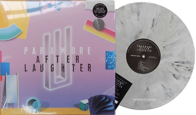 Paramore LP After Laughter MARMORIERTES GRAUES VINYL schwarz & weiß GateFold NEU & VERSIEGELT